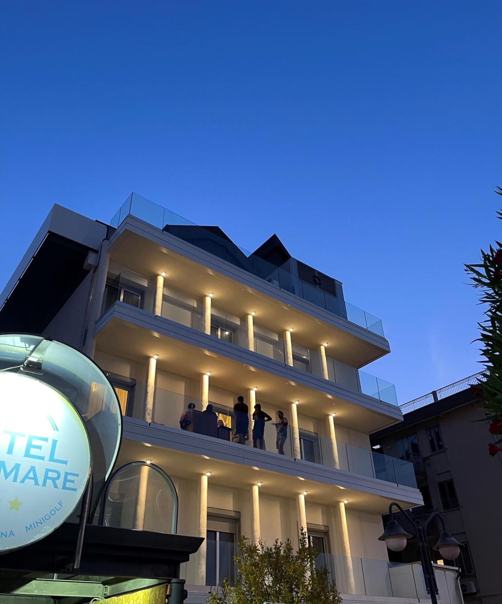 Hotel Miramare Chioggia Sottomarina Con Piscina מראה חיצוני תמונה